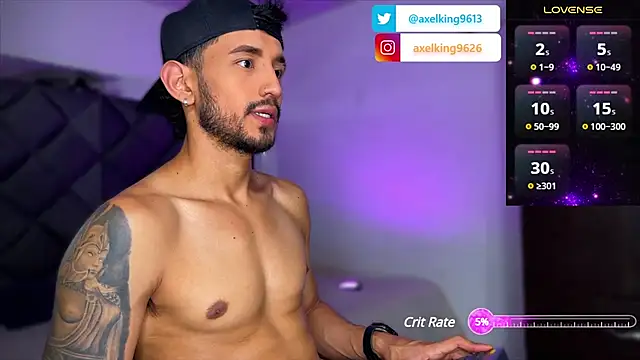Snapshot of AxelKing1326 chatting on 02-13-25, 09:49 AxelKing1326 online show from 02-13-25, 09:49