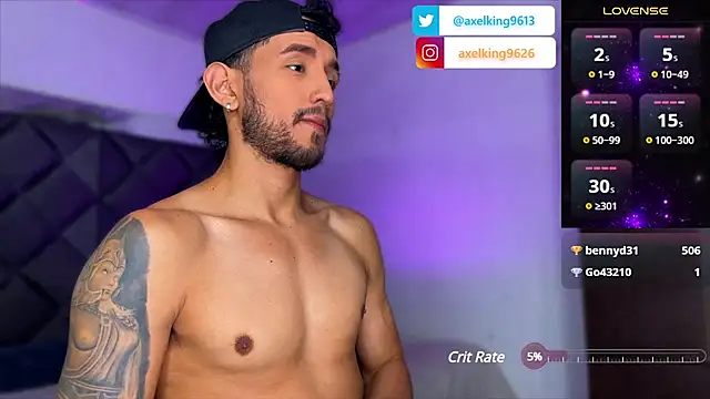 Snapshot of AxelKing1326 chatting on 03-08-25, 01:17 AxelKing1326 online show from 03-08-25, 01:17