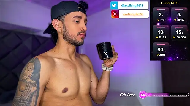 Snapshot of AxelKing1326 chatting on 03-12-25, 10:07 AxelKing1326 online show from 03-12-25, 10:07