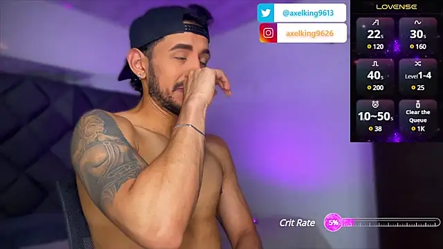 Snapshot of AxelKing1326 chatting on 03-17-25, 10:38 AxelKing1326 online show from 03-17-25, 10:38