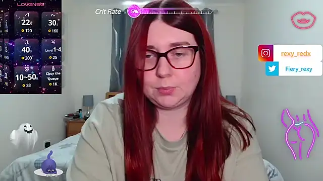 Fiery rexy online show from 01-21-25, 02:15