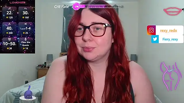 Fiery rexy online show from 01-28-25, 01:16