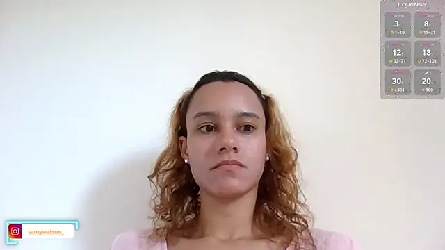 Snapshot of SamanthaWatson chatting on 10-31-25, 09:49 SamanthaWatson online show from 10-31-25, 09:49