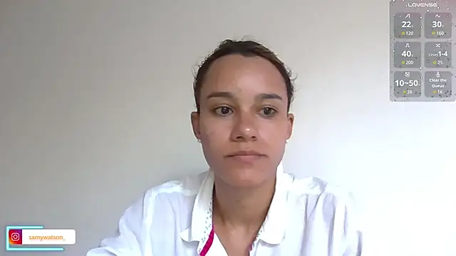 Snapshot of SamanthaWatson chatting on 12-04-25, 08:39 SamanthaWatson online show from 12-04-25, 08:39