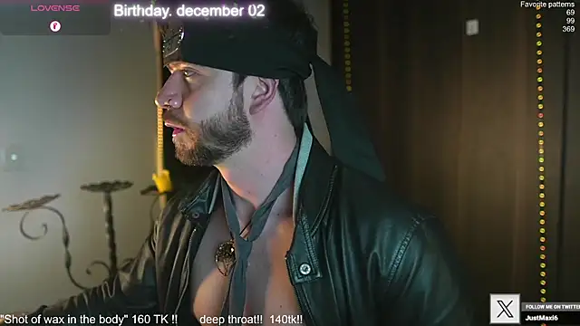 Snapshot of just_maxii chatting on 11-16-25, 11:43 just maxii online show from 11-16-25, 11:43