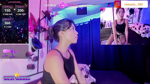 Snapshot of Nemesis_020 chatting on 12-29-24, 04:05 Nemesis 020 online show from 12-29-24, 04:05