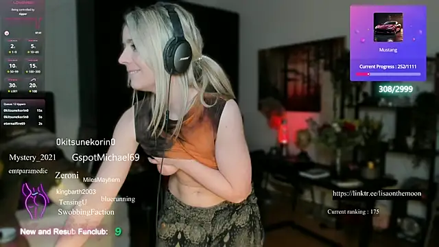 Lisaonthemoon online show from 03-10-25, 02:50