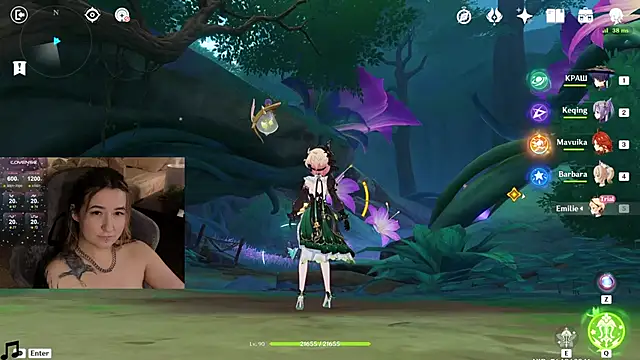 Megan  Hart online show from 01-20-25, 11:21