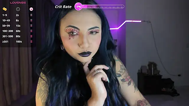 Snapshot of black_wiidow chatting on 10-10-25, 11:37 black wiidow online show from 10-10-25, 11:37