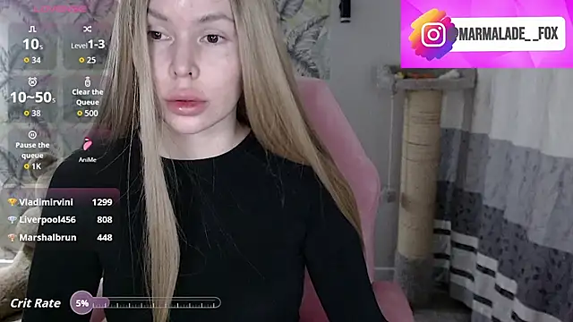 Marmalade Fox online show from 03-19-26, 09:08