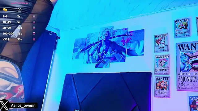 Aliceowenn online show from 01-13-26, 08:03