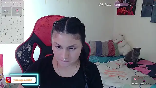 Snapshot of jessica_gomez chatting on 03-17-25, 08:40 jessica gomez online show from 03-17-25, 08:40