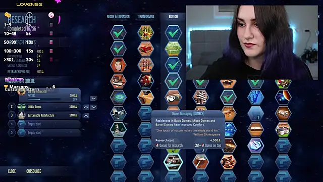 Erotic Synth Goddess online show from 09-17-25, 03:14