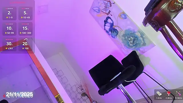 Sussy Hots online show from 11-21-25, 09:13