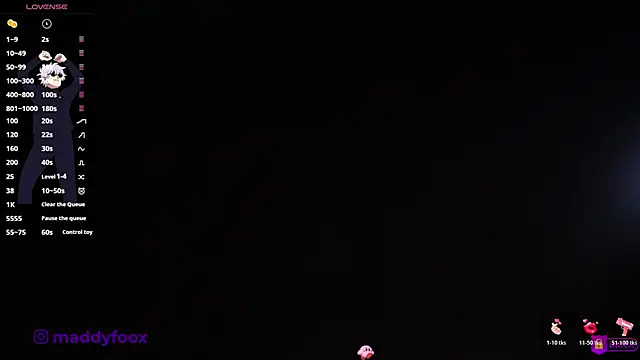 MaddyFooxx online show from 04-24-26, 10:56