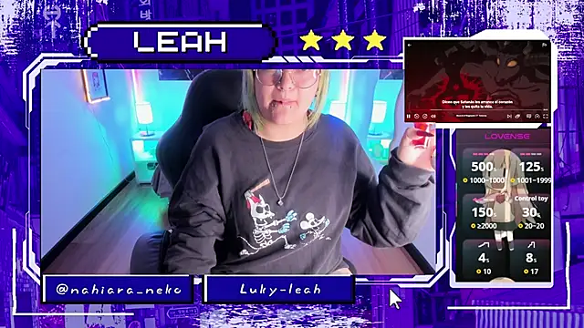 lucky-leah online show from 12-14-25, 03:56