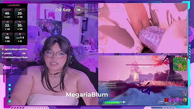 MegariaB online show from 02-01-25, 06:54
