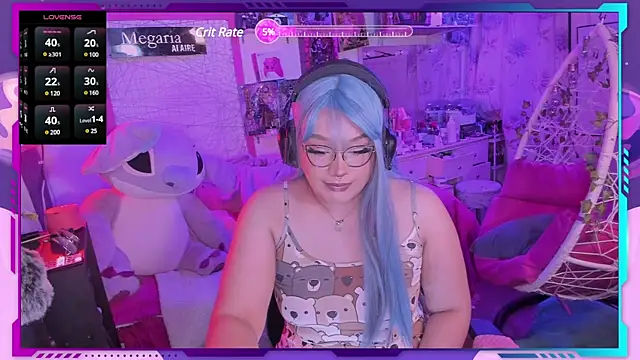 MegariaB online show from 02-25-25, 04:35