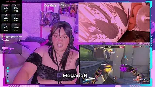 MegariaB online show from 03-10-25, 07:42