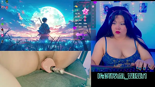 Snapshot of crystal7u7 chatting on 09-20-25, 02:51 crystal7u7 online show from 09-20-25, 02:51