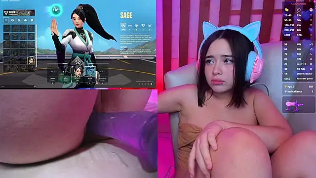 Ashley sa online show from 02-26-25, 01:32