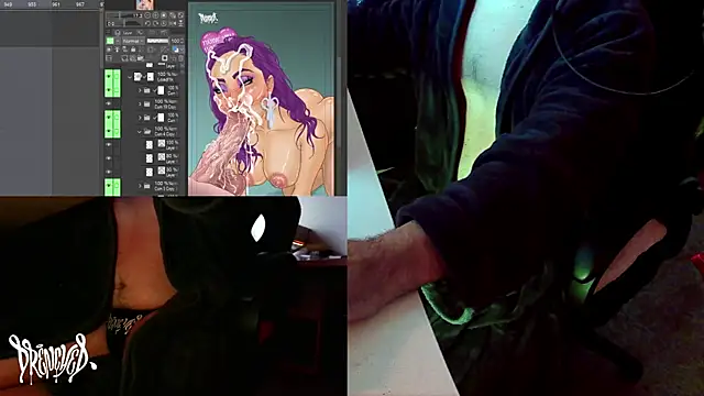 DrenchedArt online show from 01-21-25, 05:30