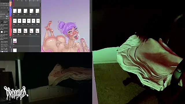 DrenchedArt online show from 09-22-25, 04:58