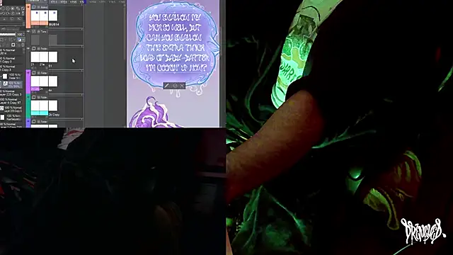 DrenchedArt online show from 10-15-25, 04:45