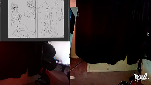 DrenchedArt online show from 07-28-26, 05:01