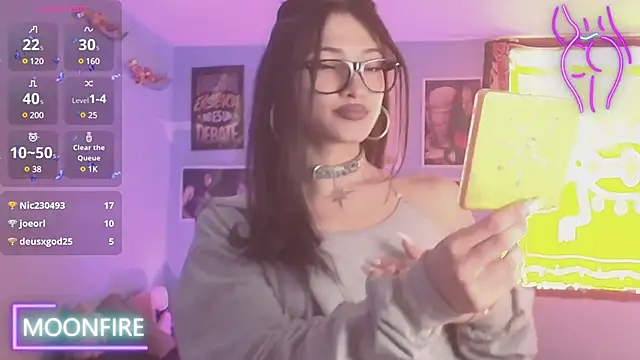 Snapshot of moonfiredancer chatting on 01-12-25, 02:30 moonfiredancer online show from 01-12-25, 02:30