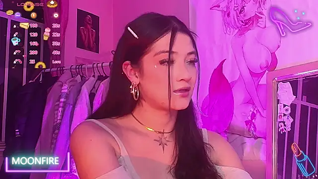 Snapshot of moonfiredancer chatting on 10-22-25, 05:19 moonfiredancer online show from 10-22-25, 05:19