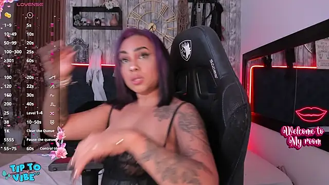 Neko Misaki online show from 01-26-25, 01:15