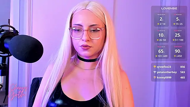 Snapshot of CherryGoth chatting on 12-17-24, 07:15 CherryGoth online show from 12-17-24, 07:15