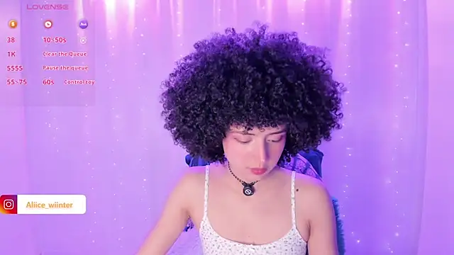 Alice winter  online show from 01-13-25, 08:26