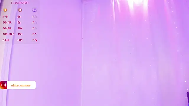 Alice winter  online show from 02-28-25, 11:23