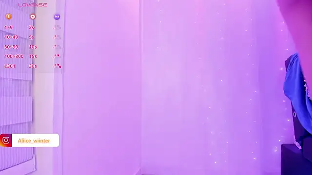 Alice winter  online show from 03-19-25, 10:31