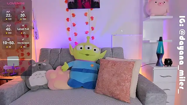  dayana miler online show from 12-24-24, 03:38