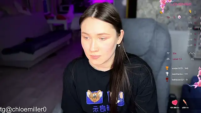 Snapshot of ChloeMillerMeow chatting on 02-03-25, 10:43 ChloeMillerMeow online show from 02-03-25, 10:43