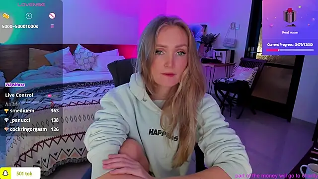 Snapshot of PrincessVS chatting on 01-20-25, 04:45 PrincessVS online show from 01-20-25, 04:45