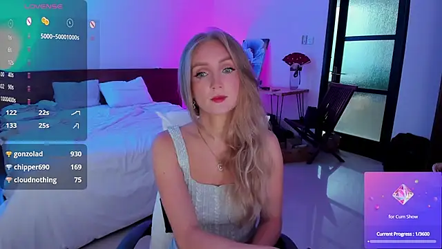 Snapshot of PrincessVS chatting on 02-15-25, 02:04 PrincessVS online show from 02-15-25, 02:04