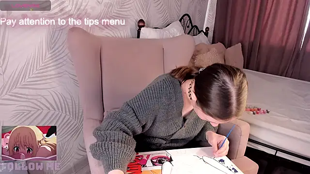 Snapshot of Kvetachka chatting on 03-14-25, 03:15 Kvetachka online show from 03-14-25, 03:15