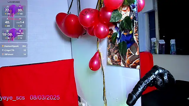 Snapshot of Yeye_scs chatting on 03-08-25, 03:24 Yeye scs online show from 03-08-25, 03:24