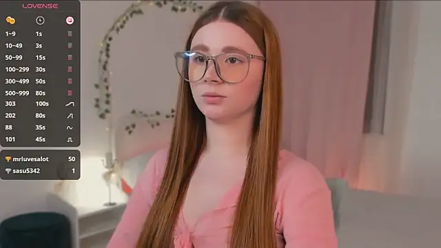 Freckle Diyana online show from 02-12-25, 07:02