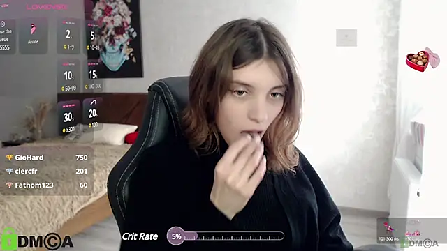 Snapshot of CherryBloom777 chatting on 01-21-25, 10:52 CherryBloom777 online show from 01-21-25, 10:52