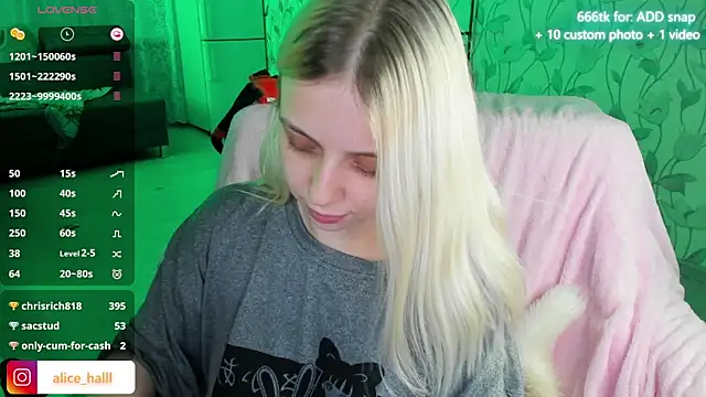 Alice Halle online show from 12-08-24, 07:11