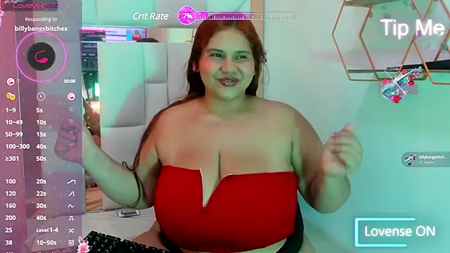 Alanna hot3 online show from 01-31-25, 07:40