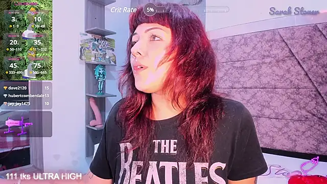 Snapshot of Sarah-Stoner chatting on 02-10-25, 10:30 Sarah-Stoner online show from 02-10-25, 10:30