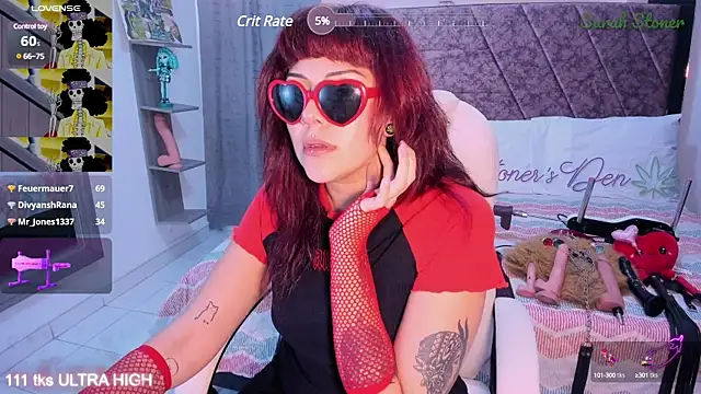 Snapshot of Sarah-Stoner chatting on 02-12-25, 10:48 Sarah-Stoner online show from 02-12-25, 10:48