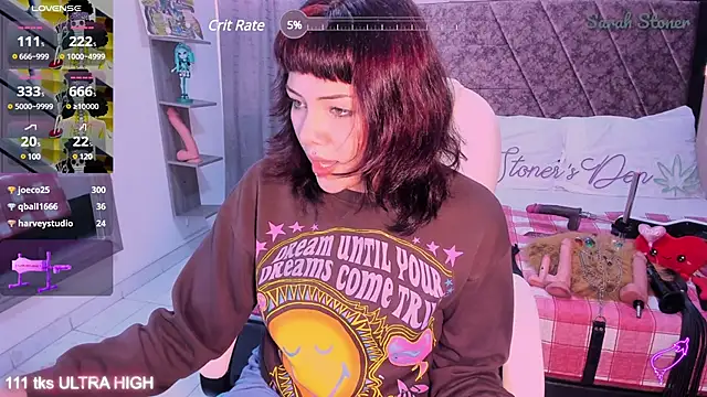 Snapshot of Sarah-Stoner chatting on 02-19-25, 07:27 Sarah-Stoner online show from 02-19-25, 07:27
