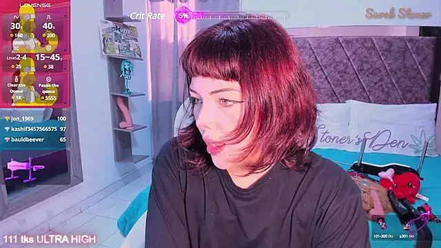 Snapshot of Sarah-Stoner chatting on 02-27-25, 07:15 Sarah-Stoner online show from 02-27-25, 07:15